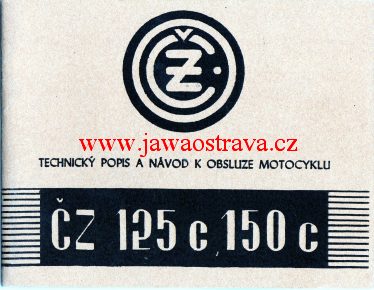 Čezeta 125,150 C Návod k obsluze