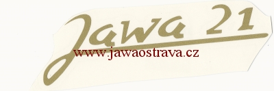 Nálepka JAWA 21