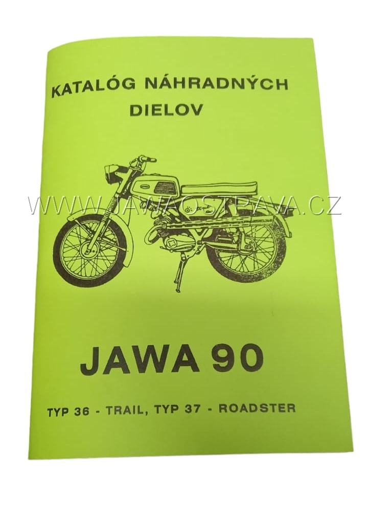 JAWA 90 Katalog náhradních dílů