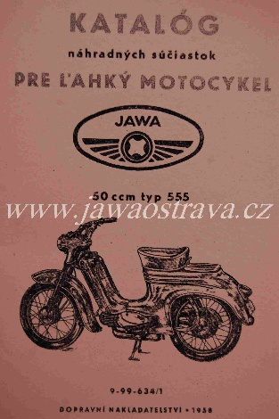JAWA 555 Katalog ND 