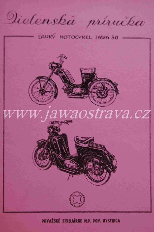 JAWA 550/555 Dílenská příručka