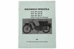 Dílenská příručka Jawa 50 Pionýr 05, 20, 21, 23 Mustang – reprint