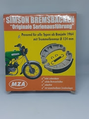 SIMSON čelist brzdy sada 2ks