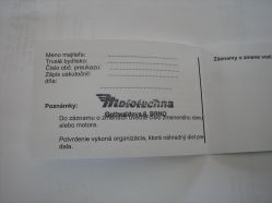 Kartička Babetta 210