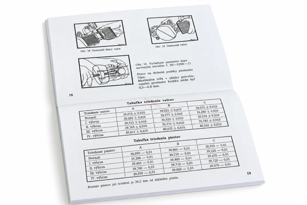 Dílenská příručka Jawa Babetta 207.300, 207.500 – reprint