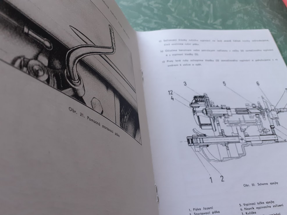 Čezeta 502 technický popis 