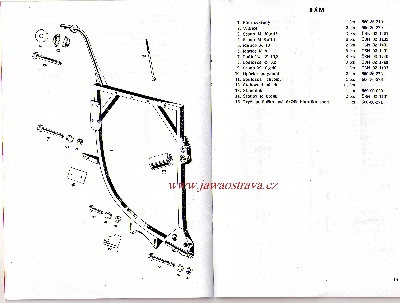 Katalog náhradních dílů Velorex 560/01