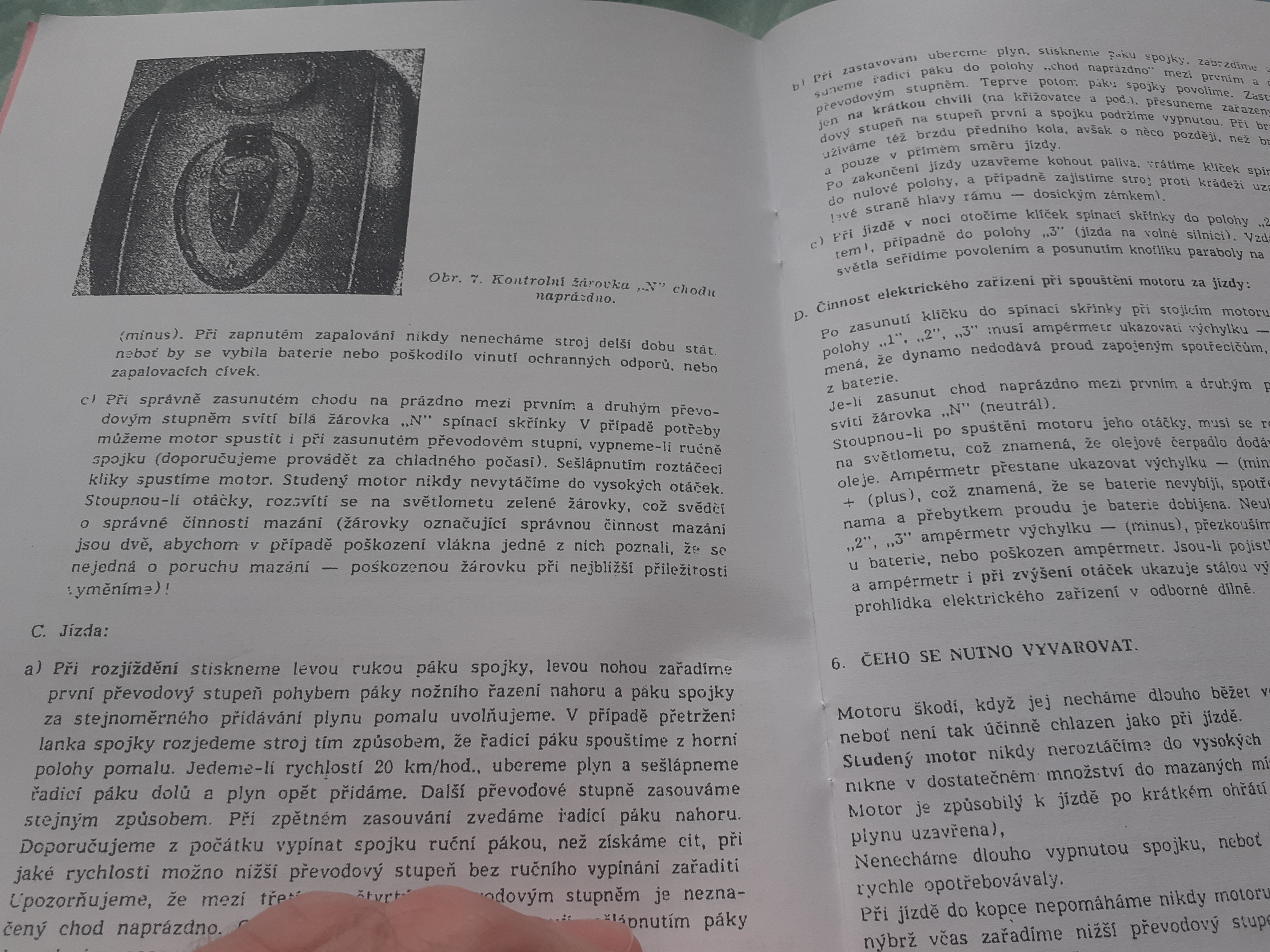 JAWA 500 OHC 02 Technický popis