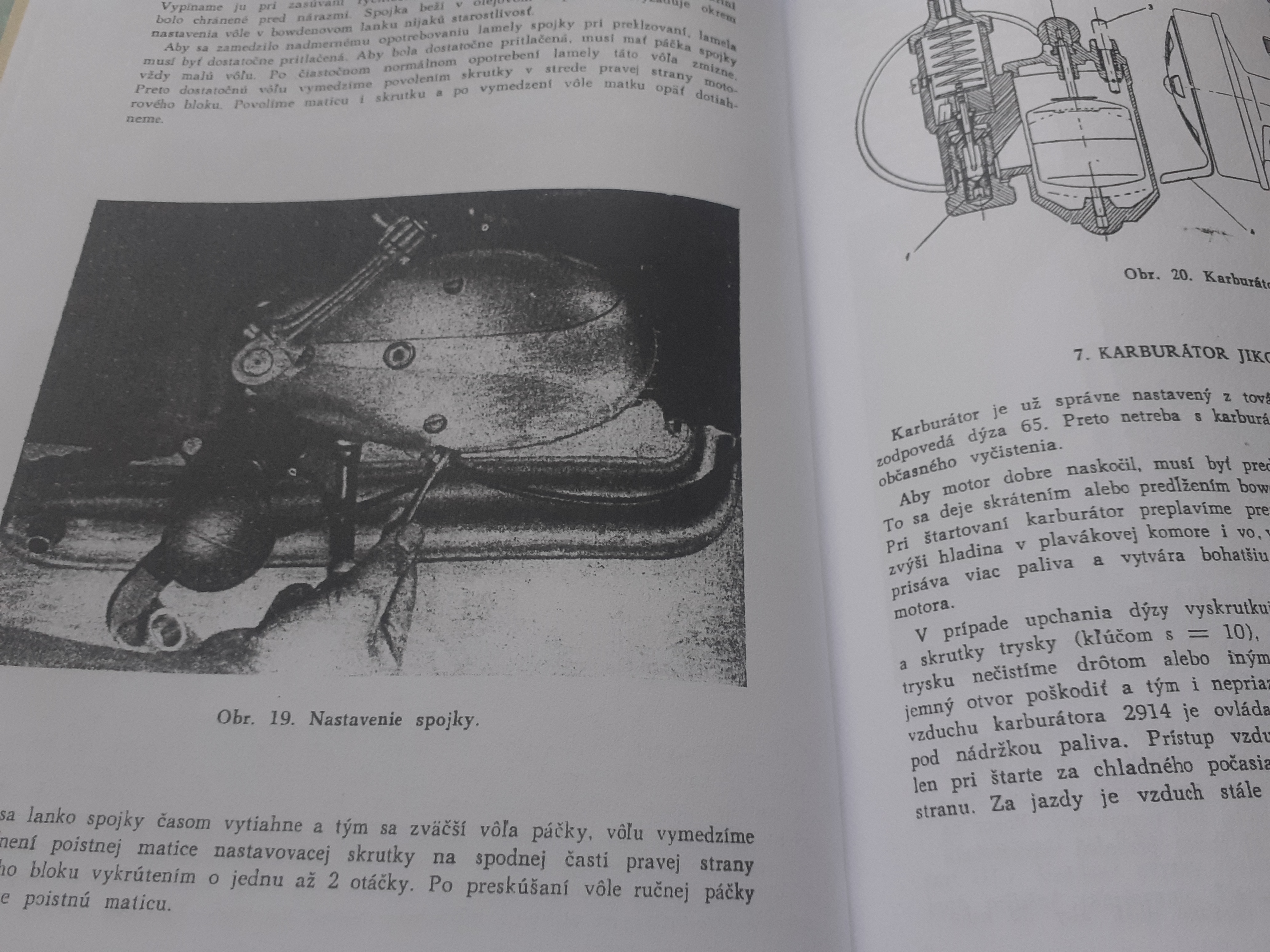 JAWA 555 Technický popis